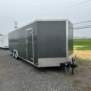 8.5 x 24 V-Nose Enclosed Car Trailer