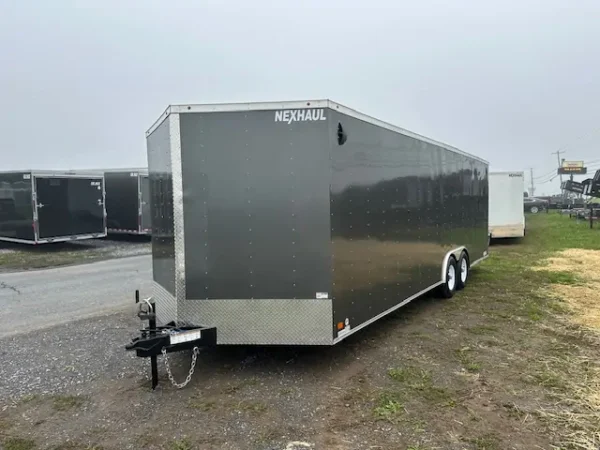 8.5 x 24 V-Nose Enclosed Car Trailer - Image 2
